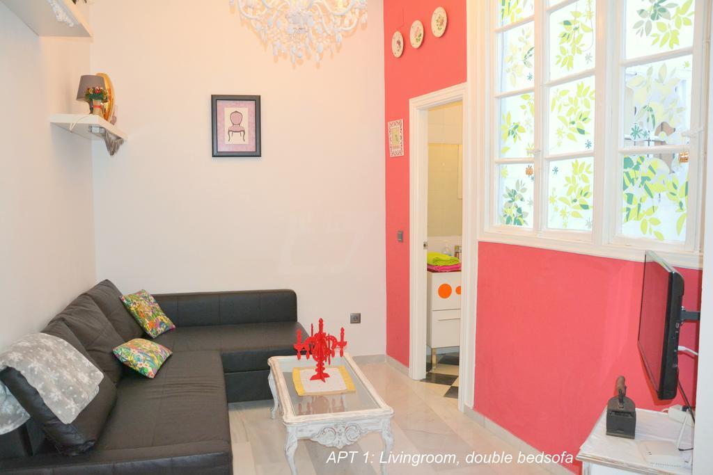מאלגה Apartamentos Calle Nueva מראה חיצוני תמונה